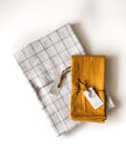 Nappe | Blanc à carreaux