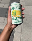 Thé glacé au citron, pétillant par Zamalek