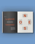 La page portant le titre «La grande traversée» dans le magazine Extrêmes de Caribou.