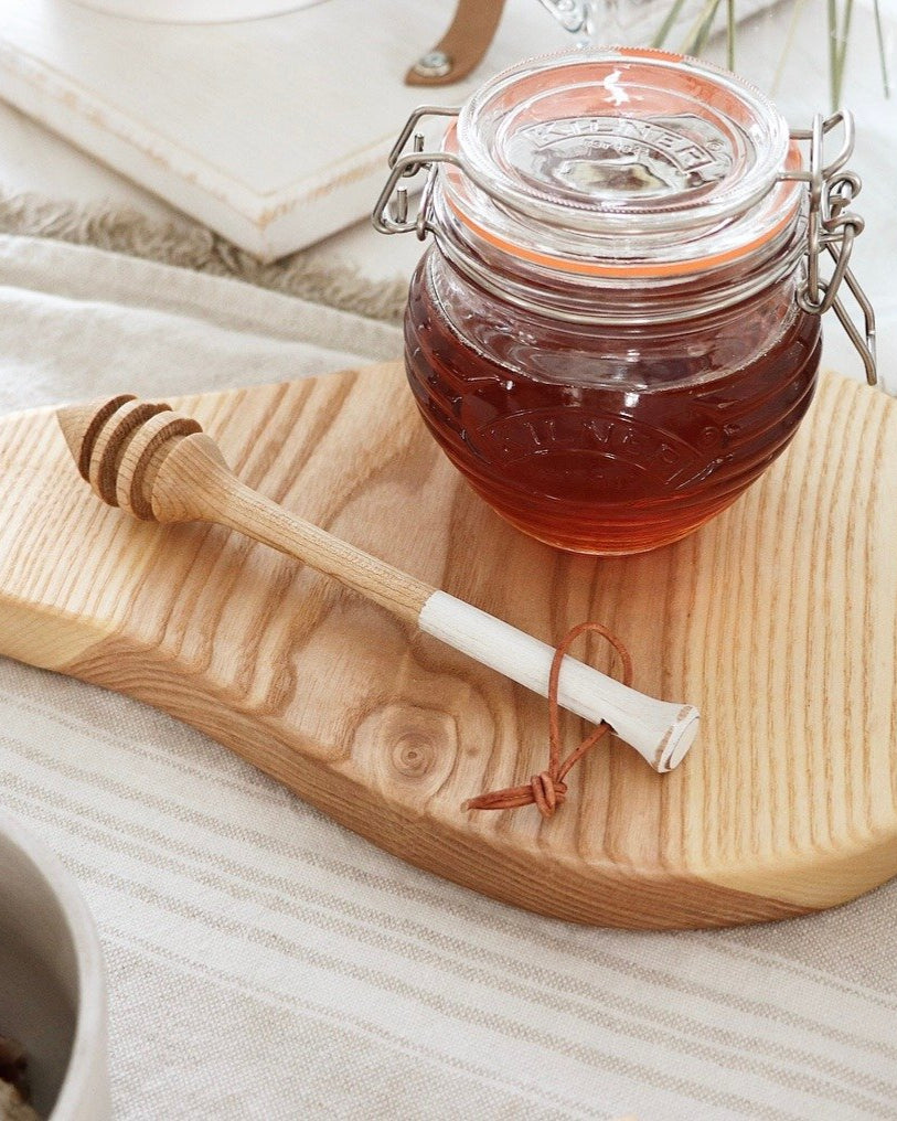 Bâton de miel en bois recyclé d'Atelier la Louve