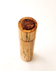 Moulin Cartouche | Loupe d'érable + Acier
