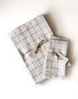 Nappe | Blanc à carreaux