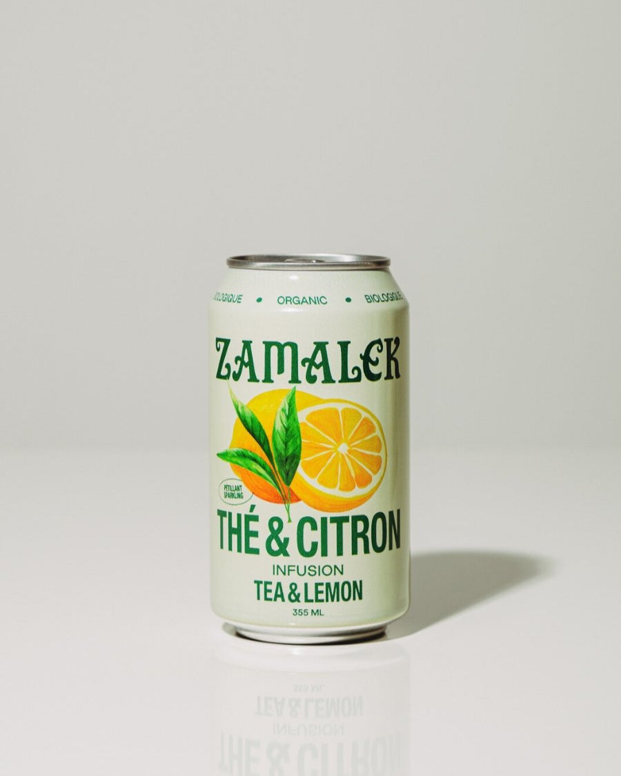 Thé glacé au citron, pétillant par Zamalek