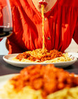 Recette de la sauce à spaghetti végétarienne à base de protéine végétale de pois 