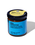 Un pot de tartinade chocolat noir d'Allo Simonne.